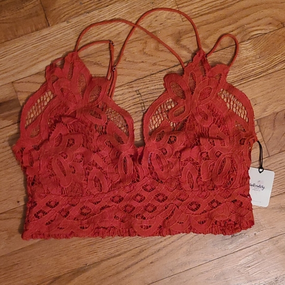 Free People Other - Free People Adella bralette burnt orange